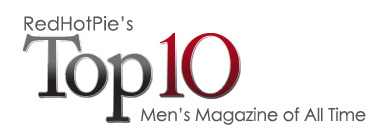 Top Ten Men's Magazines banner title