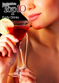 Top Ten New Year's Eve Party Drinks right banner